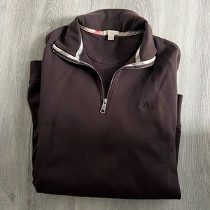 Mens three quarter zip